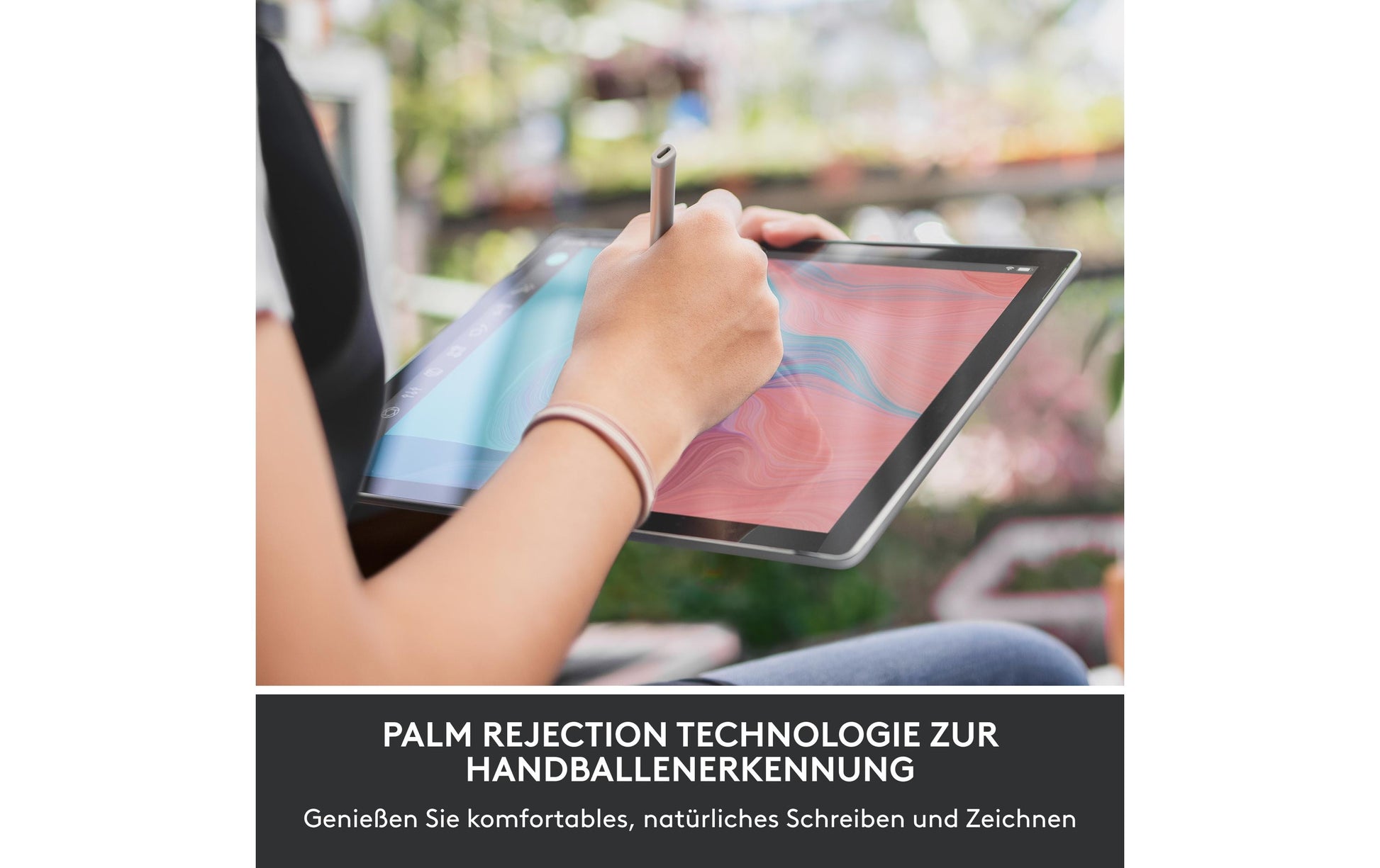 Logitech Crayon Zubehörtasche – Silber