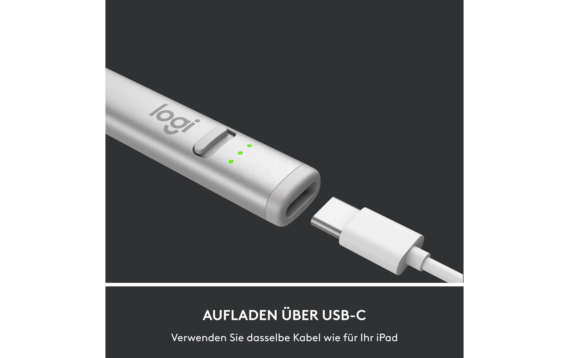Logitech Crayon Zubehörtasche – Silber