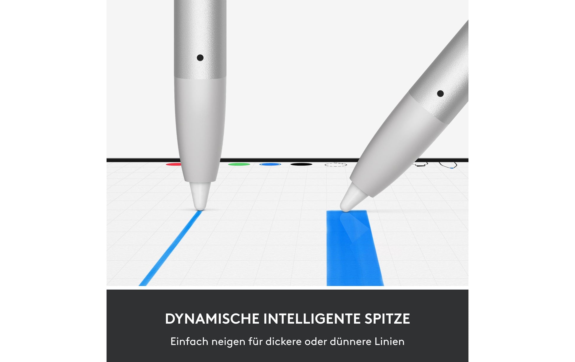 Logitech Crayon Zubehörtasche – Silber