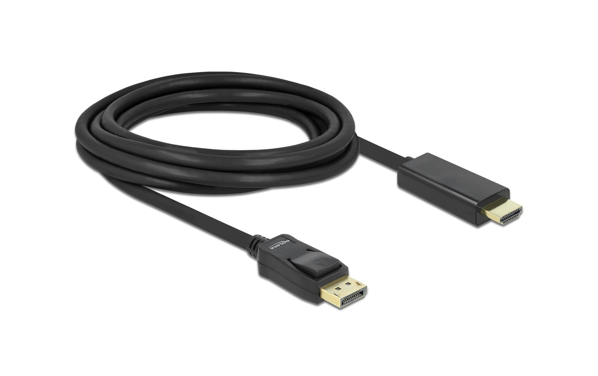DeLOCK DisplayPort auf HDMI Kabel DP 1.1 1920×1200 – 3 m