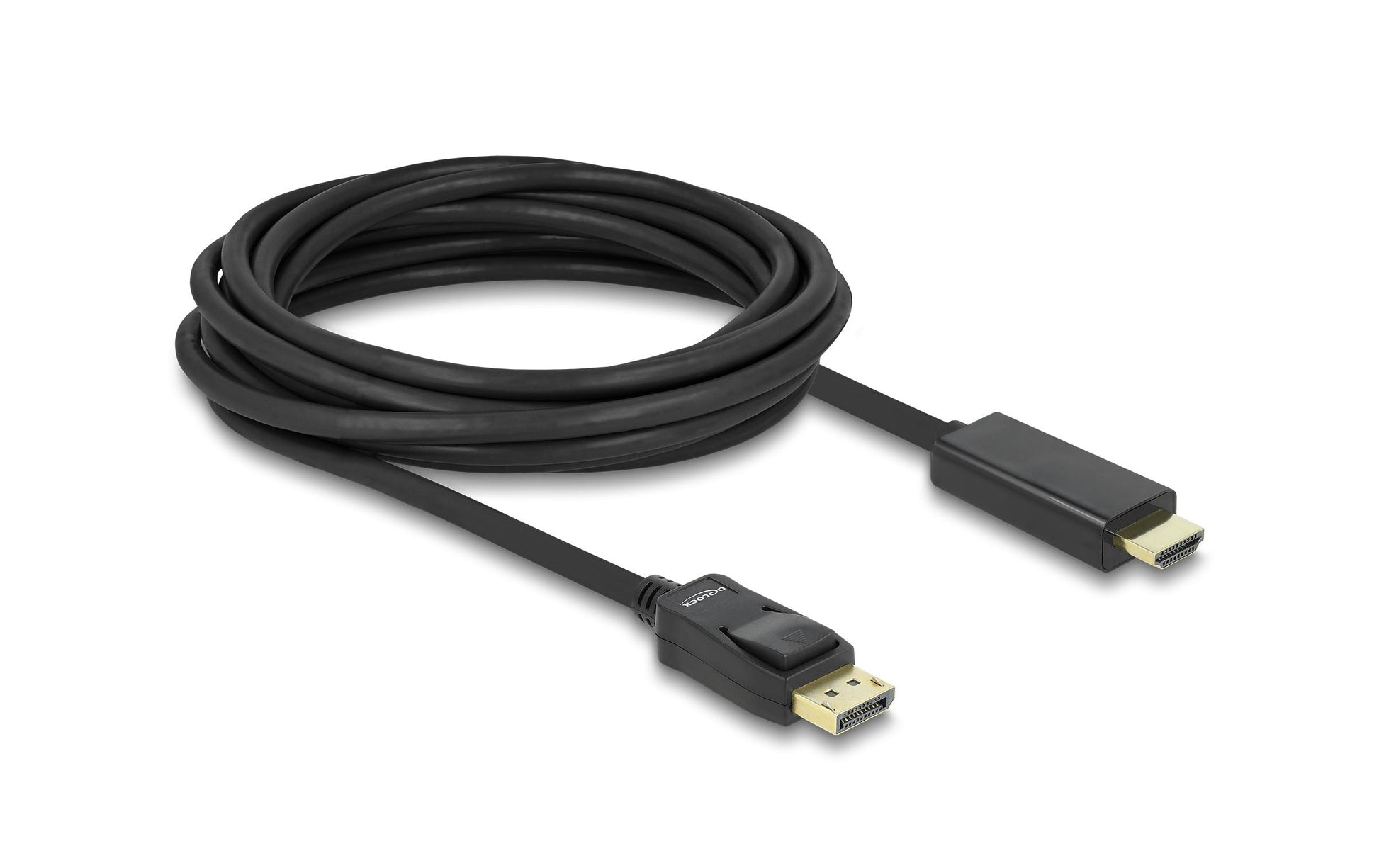 DeLOCK DisplayPort auf HDMI Kabel DP 1.1 1920×1200 60 Hz – 5 m