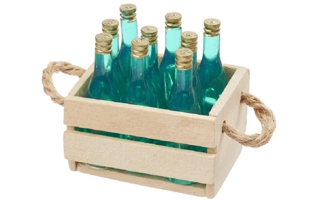 HobbyFun Holzbox, Weinmotiv, 4 cm