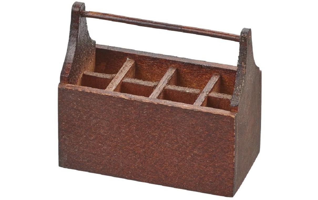 HobbyFun Holzbox, Werkzeug, 4,6 × 2,4 × 4,0 cm