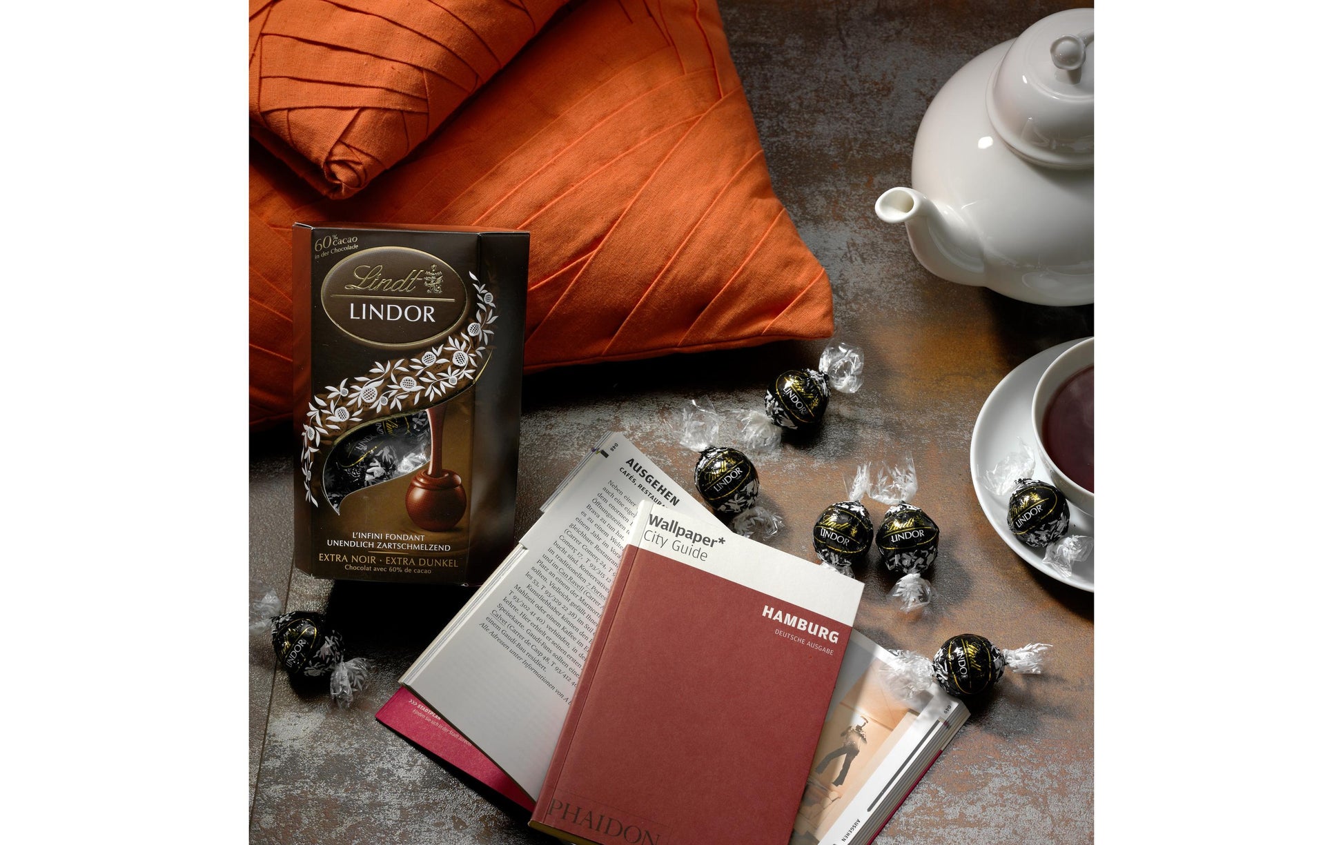 Lindt LINDOR Kugeln – Dunkel 60% Kakao – 200 g