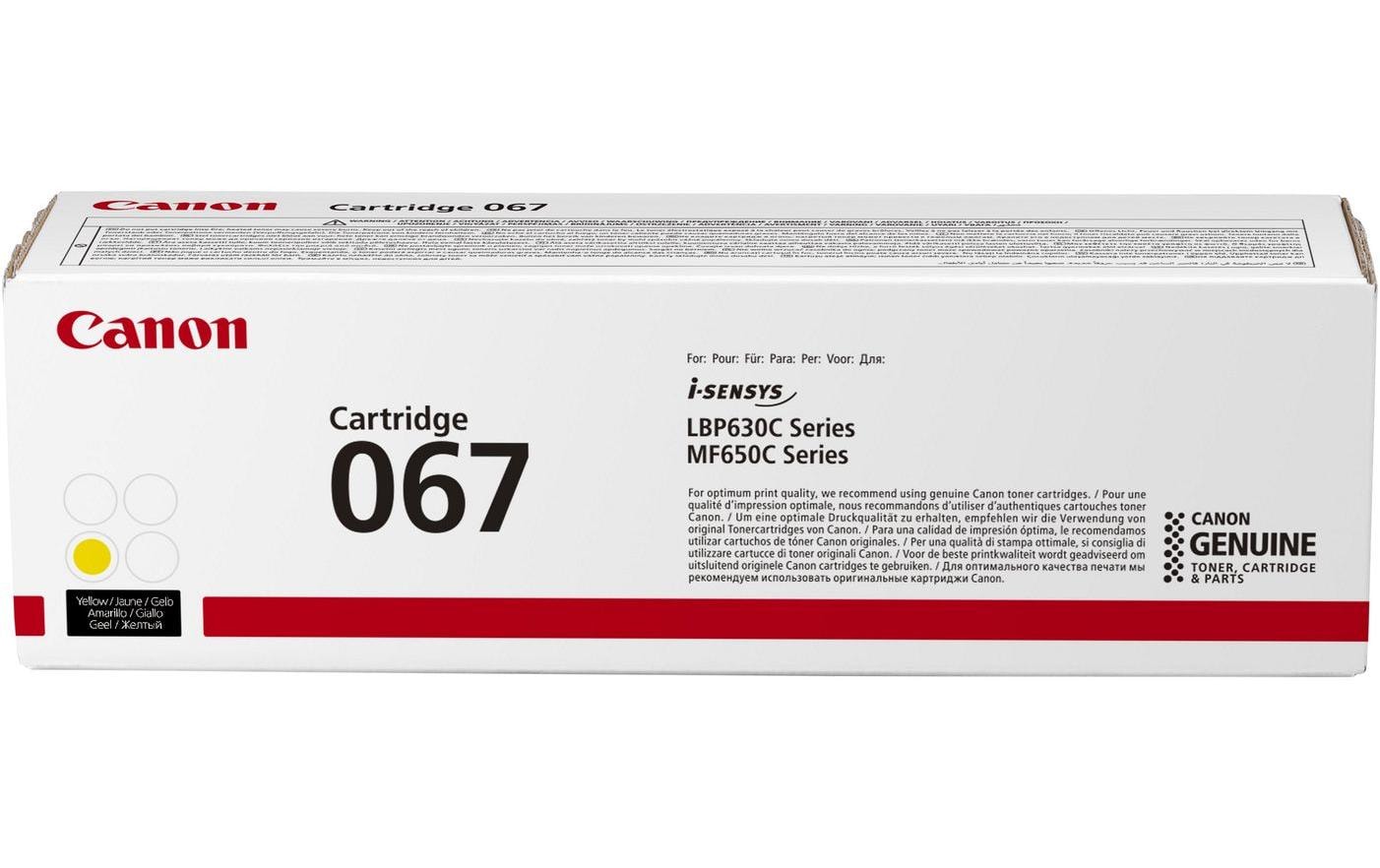 Canon Toner 067Y – Gelb