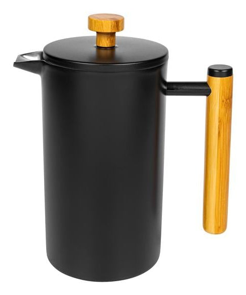 Furber. Furber French Press / Kaffeebereiter – 1 l, 8 Tassen, Bambus/Edelstahl