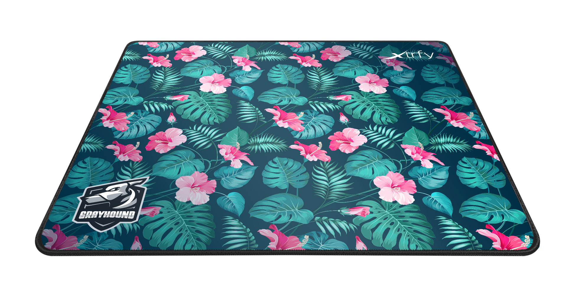CHERRY XTRFY GP1 Tropical – Gaming-Mauspad – 460 × 400 mm, Tuch, Mehrfarbig