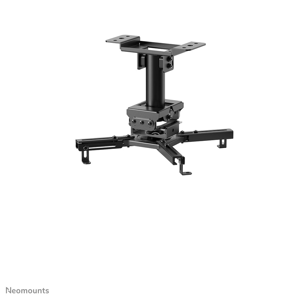 Neomounts CL25-530BL1 – Beamer Deckenhalterung, H 25,5 cm, 45 kg, schwenk-/neigbar, 360°, schwarz