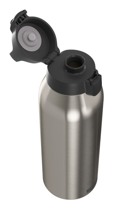 SIGG Trinkflasche 1,5 l – Edelstahl, Klappdeckel