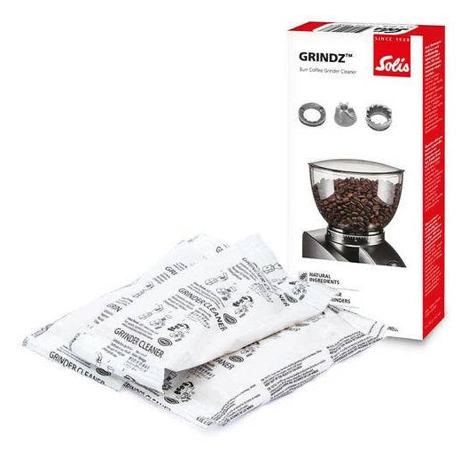 Solis Grindz Kaffeemahlwerkreiniger – für Kaffeemühlen (ausser Vollautomaten), 3 Beutel