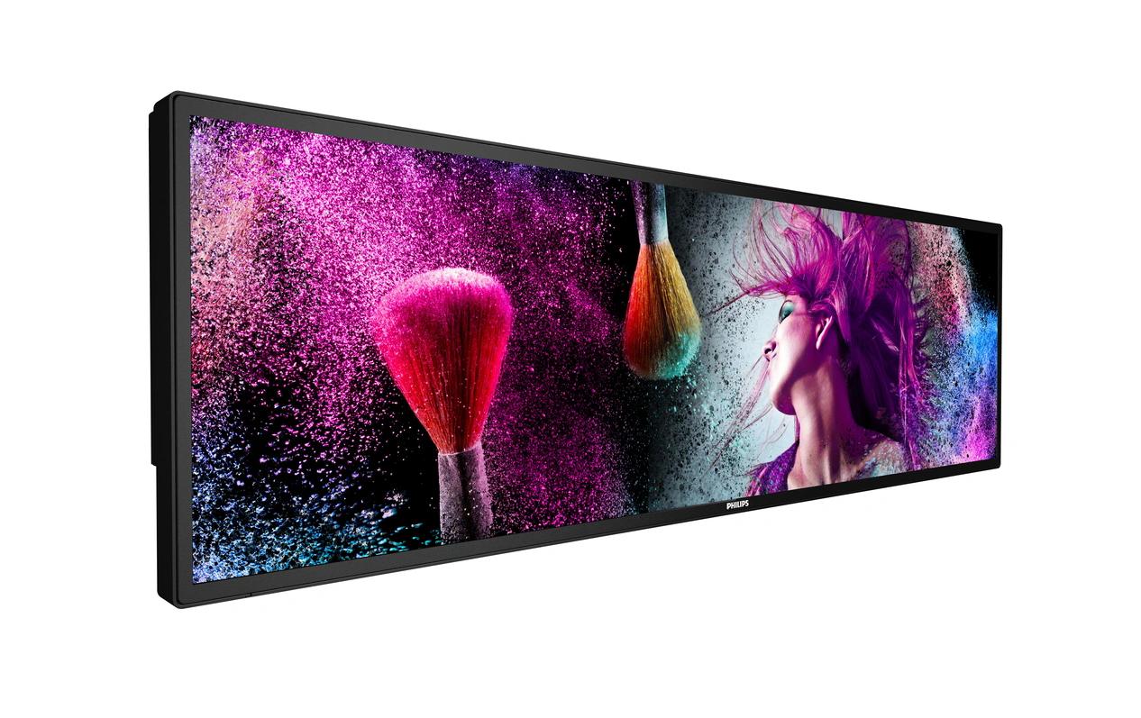 Philips S-Line 37BDL3050S/00 – Stretch-Display, 37", 1920 × 540, 700 cd/m², 24/7, Android