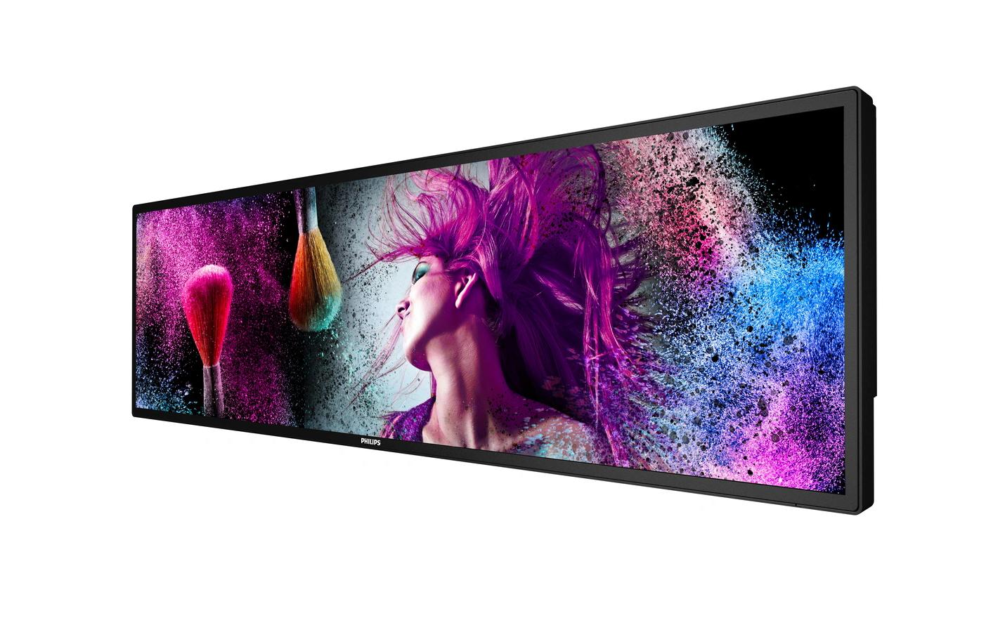 Philips S-Line 37BDL3050S/00 – Stretch-Display, 37", 1920 × 540, 700 cd/m², 24/7, Android