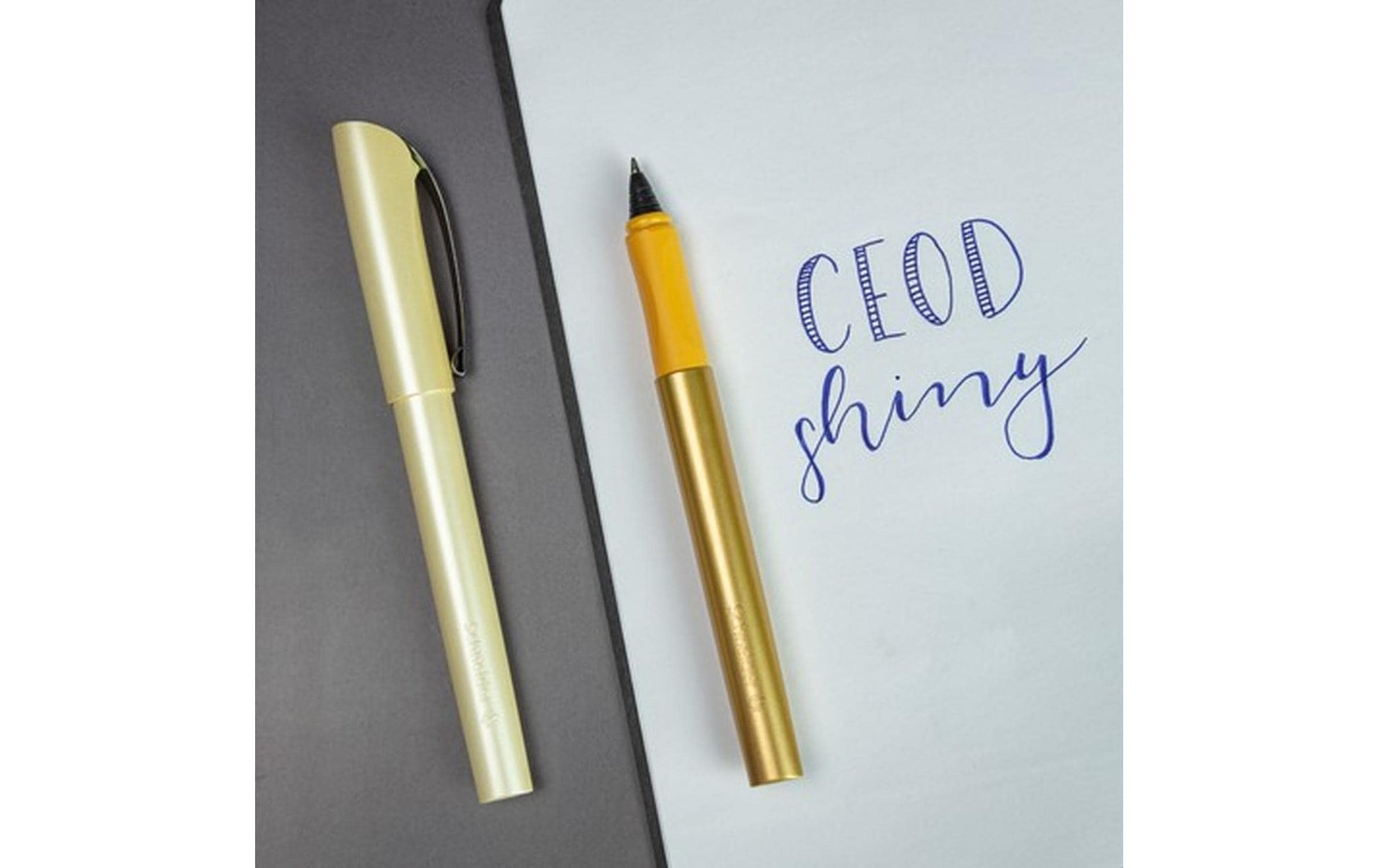 Schneider AG Schneider Ceod Shiny – Tintenroller, 0,7 mm, Blau, Bronze