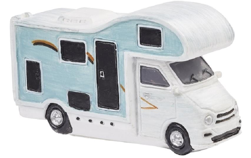 HobbyFun Pappmaché-Figur, Fahrzeug, 8 cm