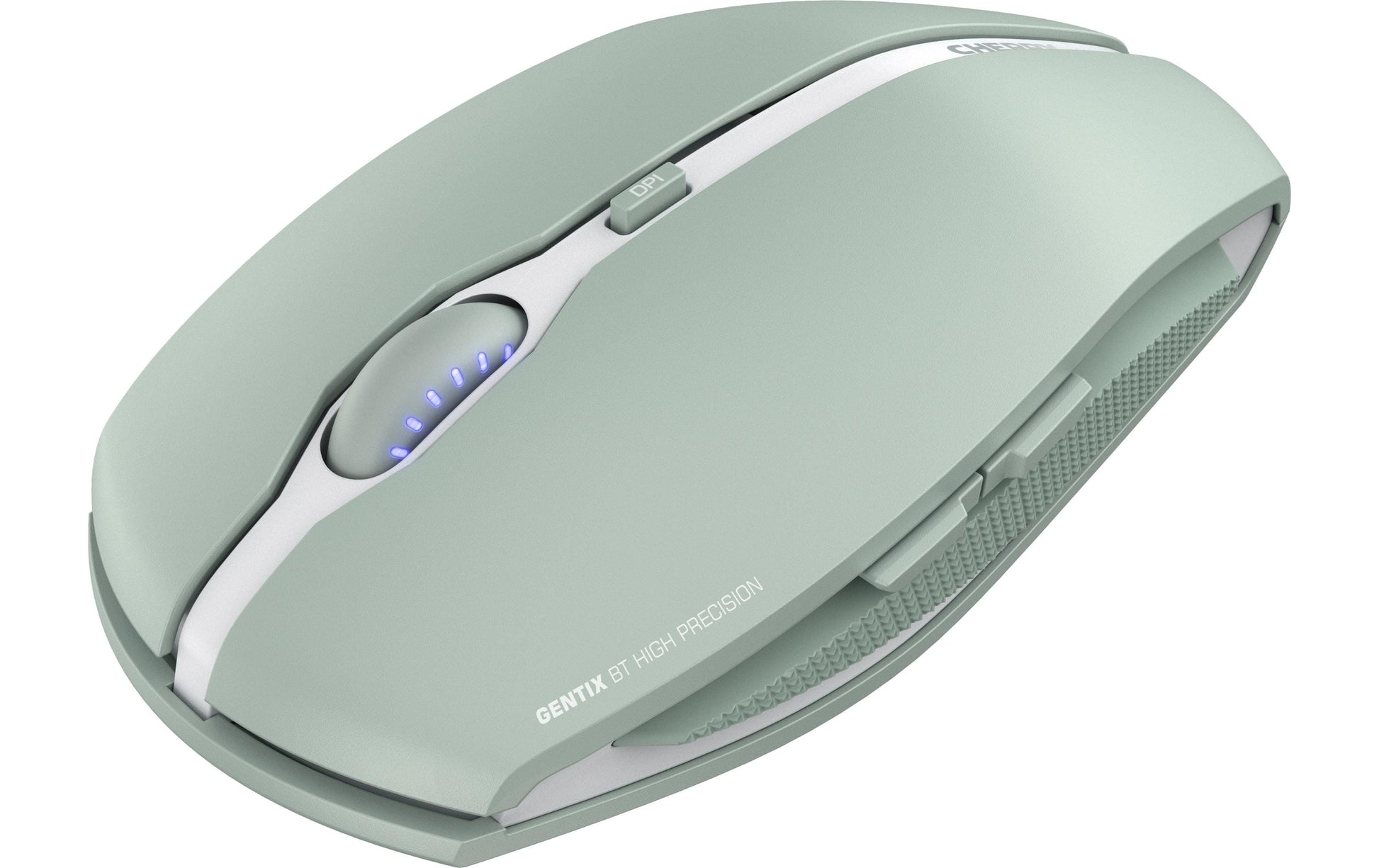 CHERRY Gentix BT – Gaming-Maus – Kabellos (Bluetooth), 2000 DPI, beidhändig, Grün