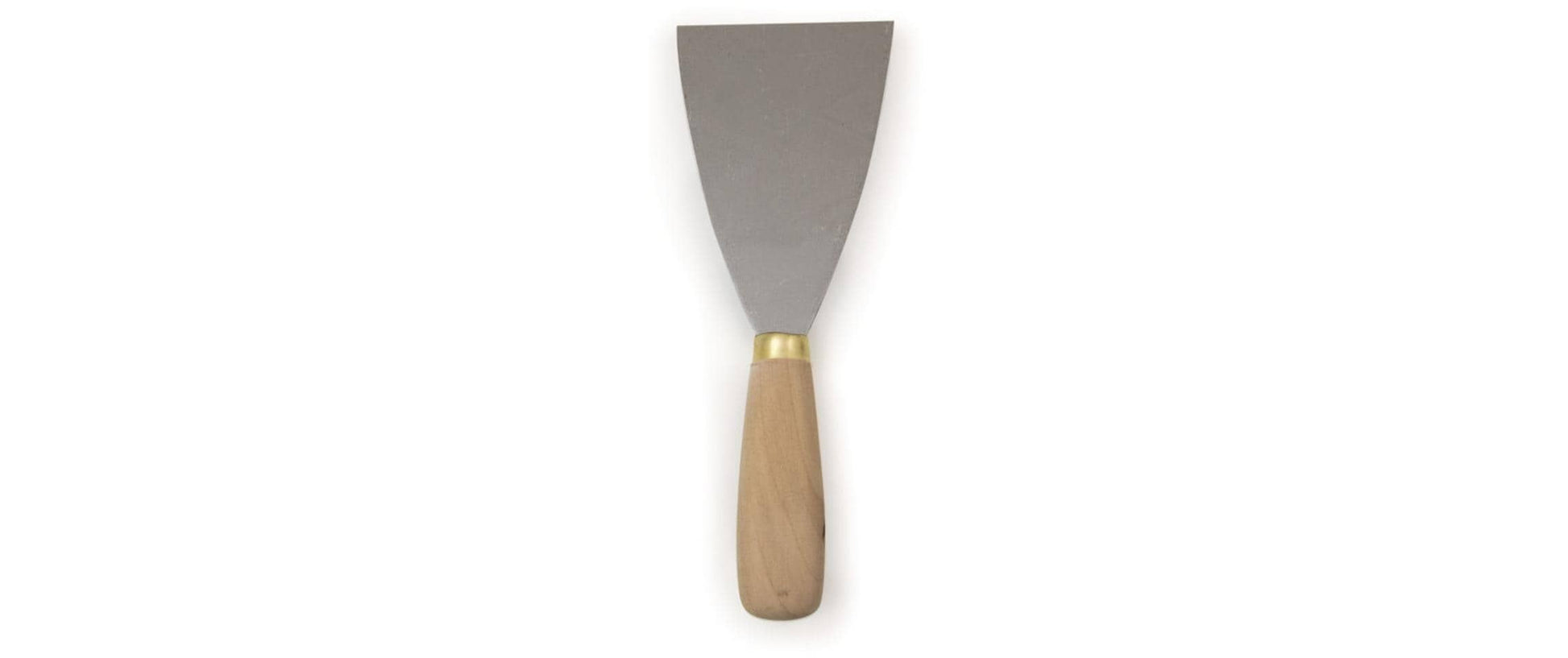 HOLA Spachtel – Breite 50 mm, Länge 110 mm – 1-teilig – Stahlklinge, Holzgriff