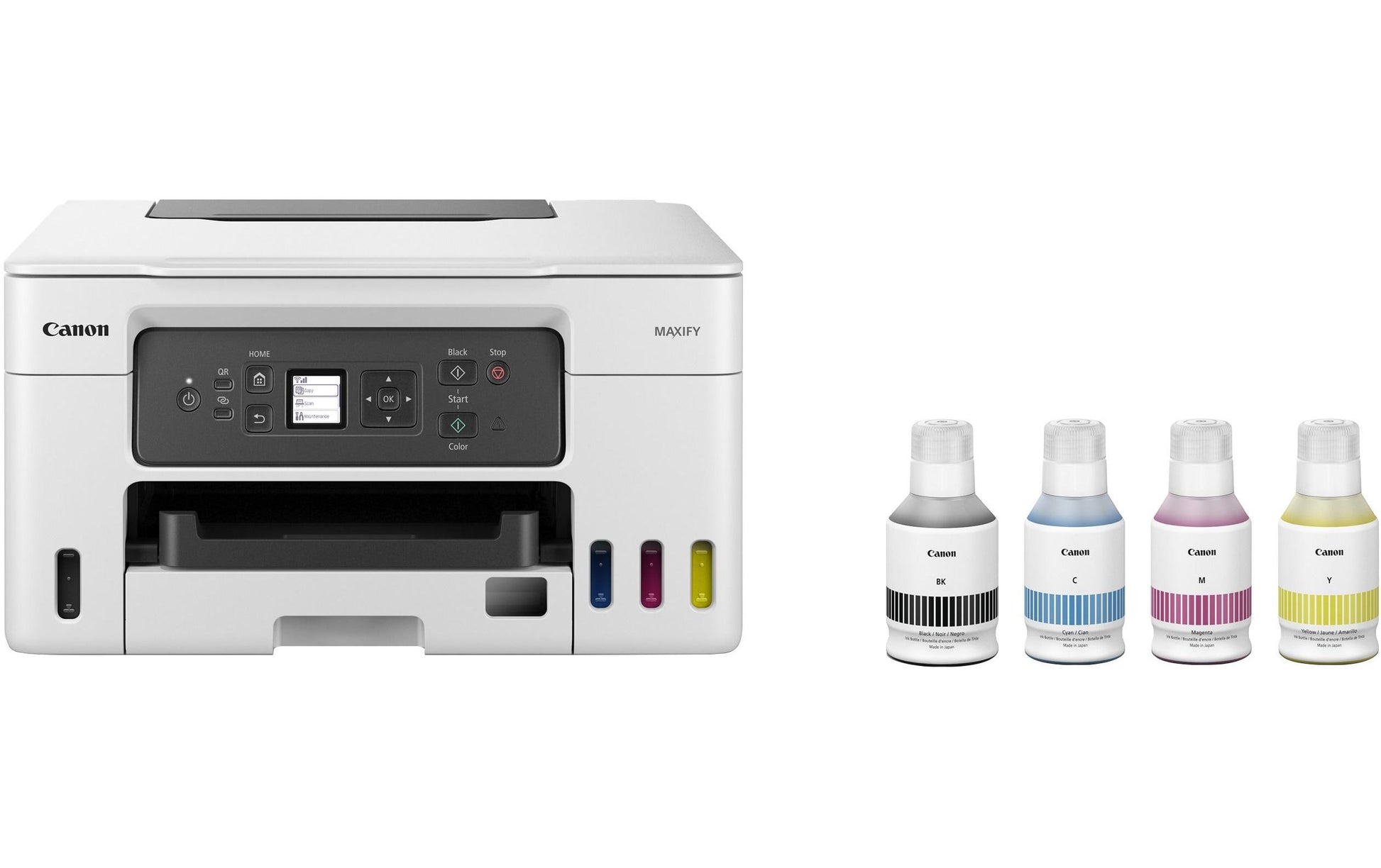 Canon MAXIFY GX3050 – Farbiges Tintenstrahl-MFP A4, 3-in-1 – WLAN – Duplex – 18 S./Min. S/W, 13 S./Min. Farbe