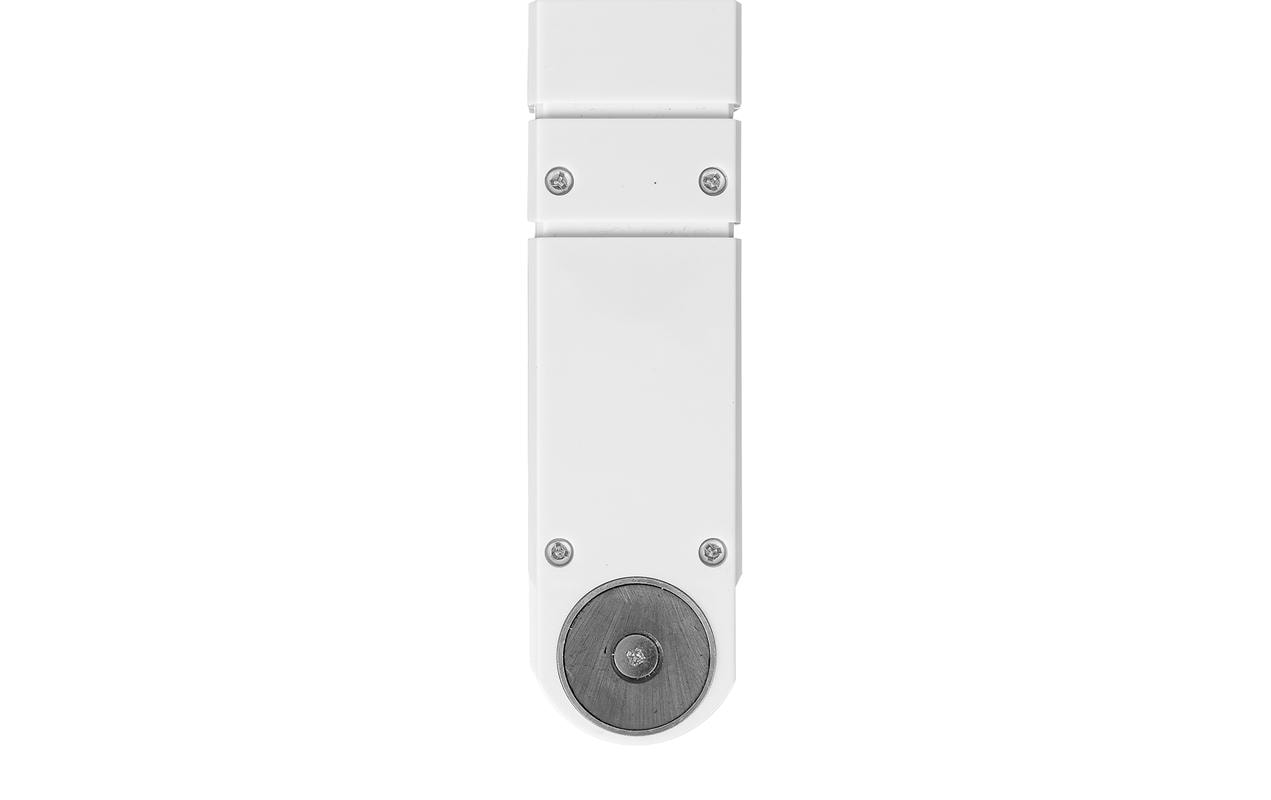 Steffen VARIABL Steckdosenleiste, 8×T13, 3 m, IP20, Stecker T12, Magnet – weiss
