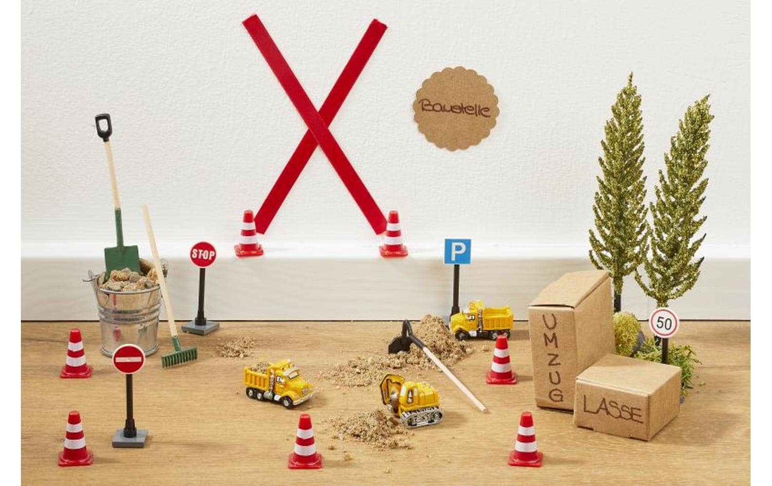 HobbyFun Naturmoos, Hellgrün, 20 g, 1 Stk., Mooszweig, Art.-Nr. 3865355