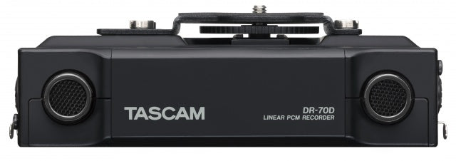 Tascam Mehrspur-Recorder DR-70D – 169 × 55,2 × 106,5 mm – für DSLR-Kameras