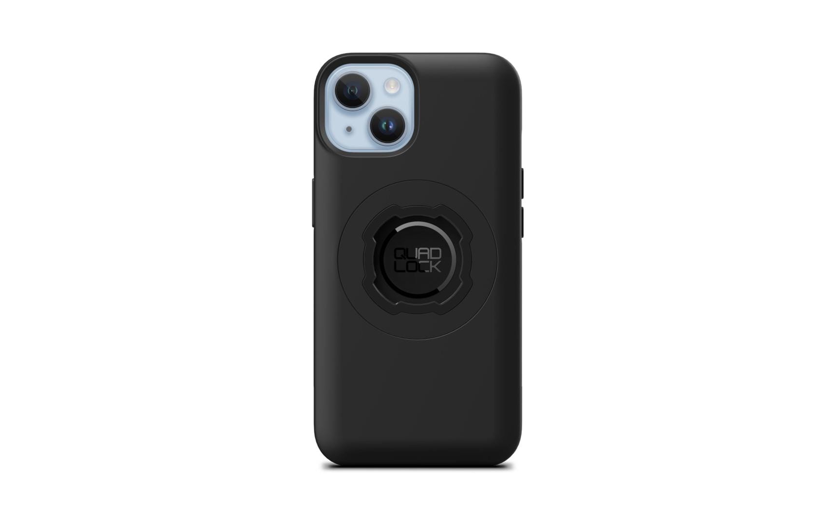 Quad Lock MAG Case Backcover – für Apple iPhone 14, PC+TPU+Mikrofaser, schwarz