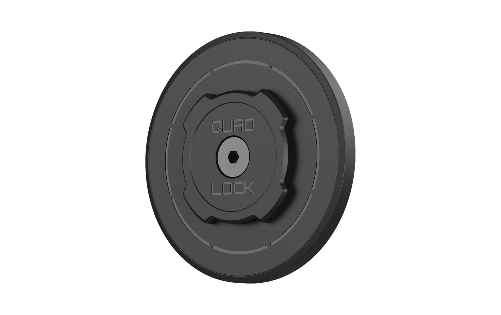 Quad Lock MAG Standard Head – Auto-Halterung (passiv) – Schraubbefestigung, für iPhone SE (3. Gen.) – Schwarz