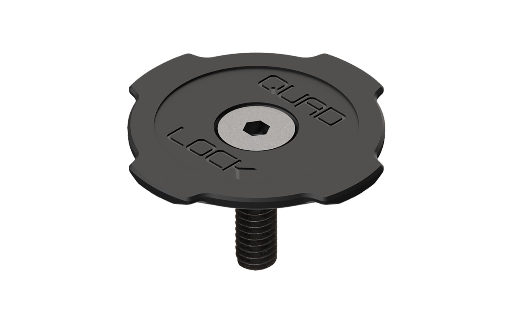 Quad Lock 360 Top Cap – Spezial-Zubehör – Nylon, Tiefe 3,4 mm – für iPhone SE (3. Gen., 2022) – Schwarz