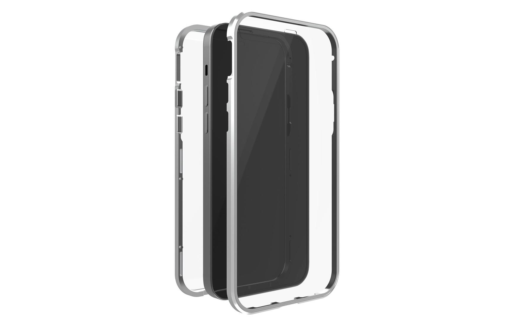 Black Rock Backcover – für Apple iPhone 14 Plus – Silber