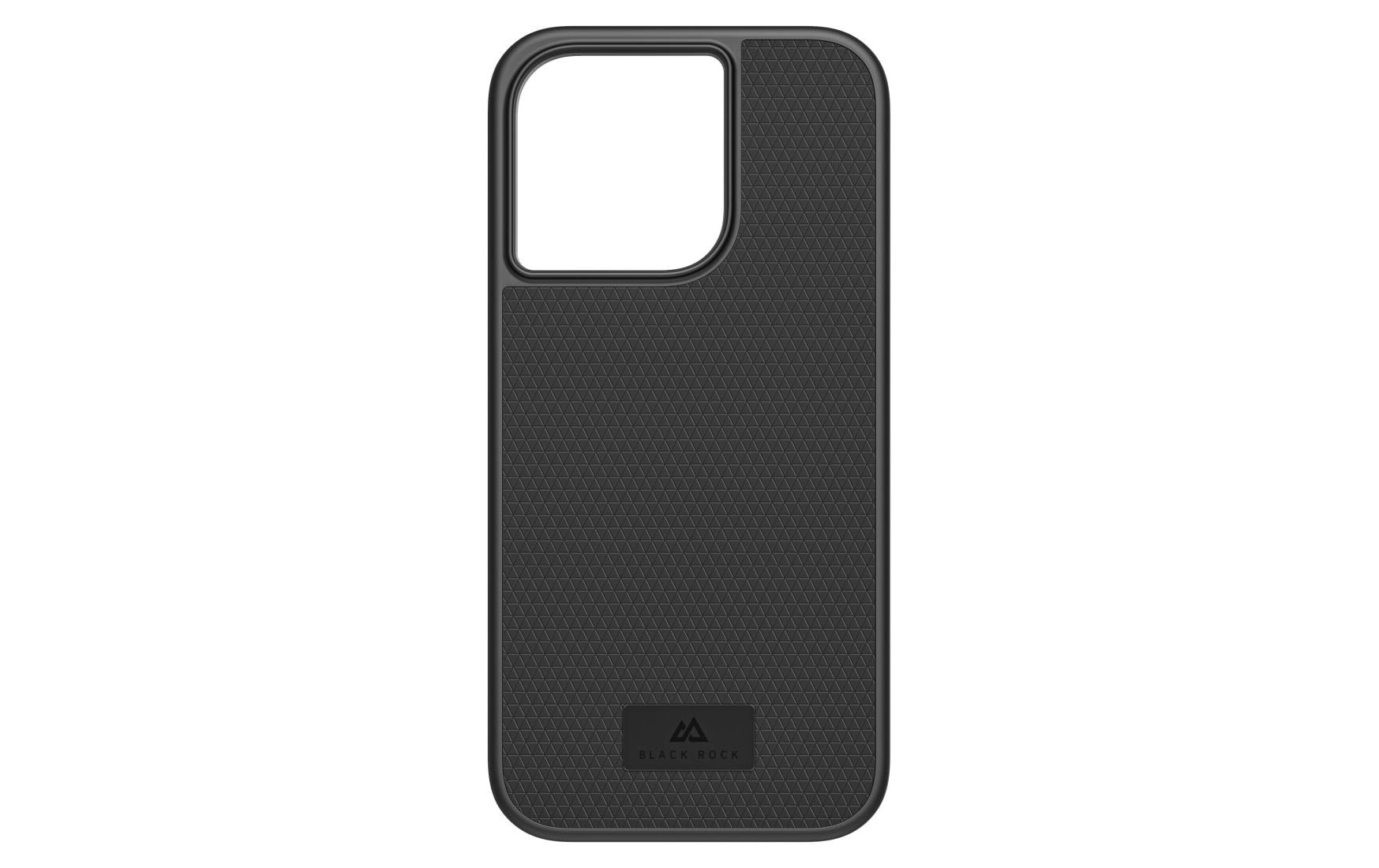Black Rock Booklet-Hülle – für Apple iPhone 14 Pro – schwarz – mit Kartenfach