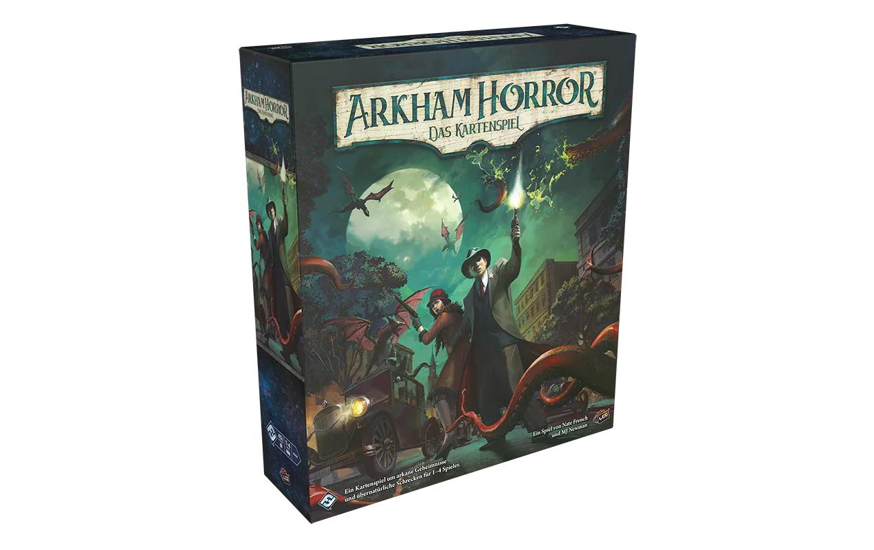 Fantasy Flight Games Arkham Horror: Das Kartenspiel Grundspiel – Kartenspiel, 1–4 Spieler, ab 14 Jahren, 45 Min