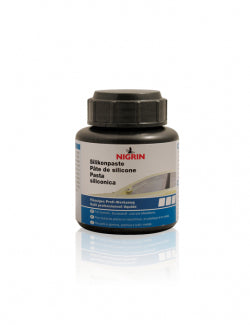 Nigrin Silikonpaste – 100 g – schwarz