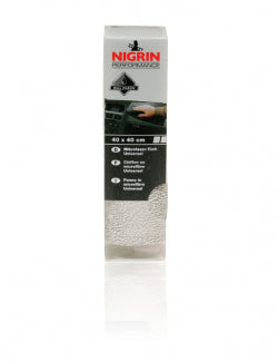 Nigrin Universal Mikrofasertuch – weiss – 40 × 40 cm