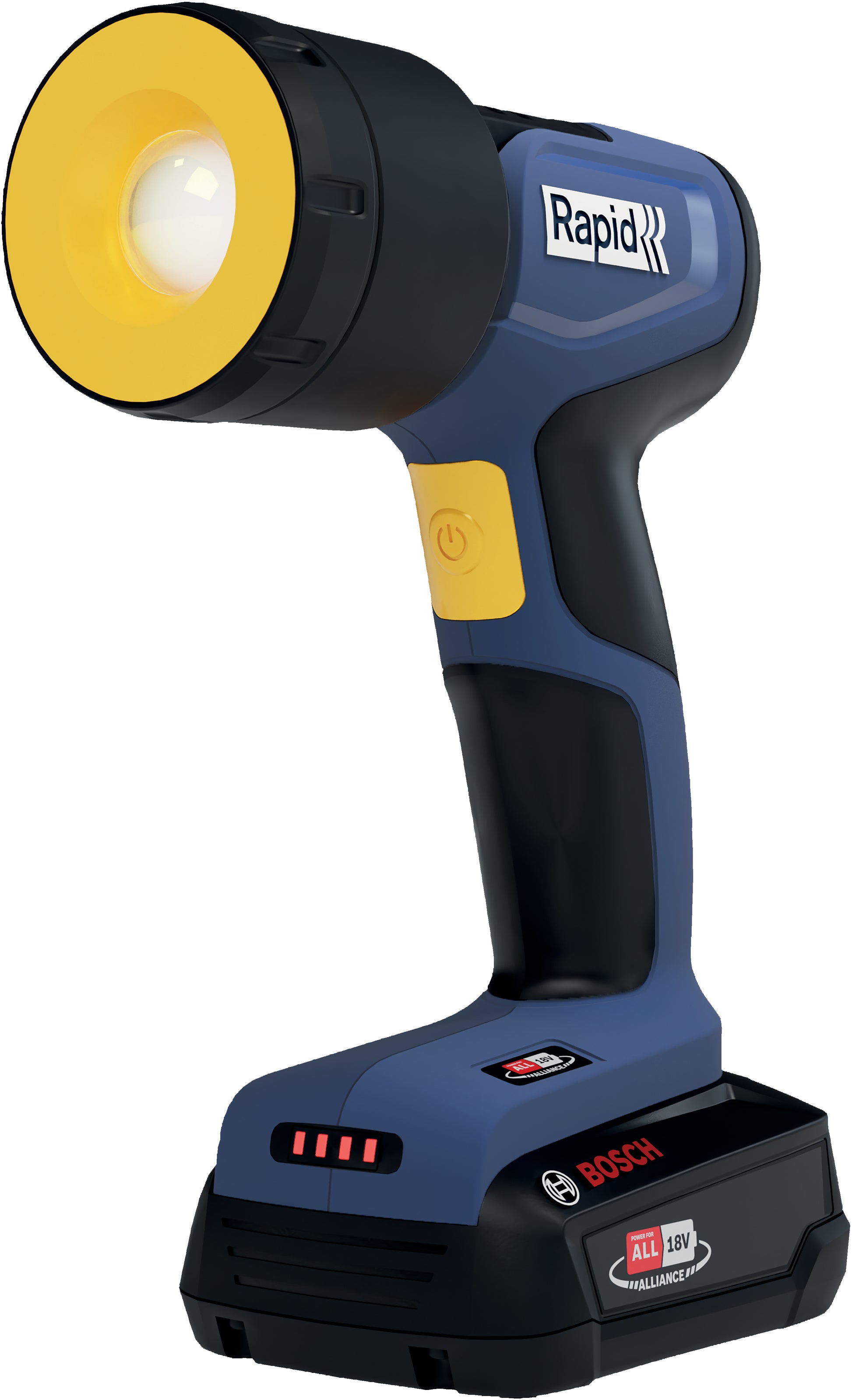 Rapid Arbeitsleuchte BWL290 – 290 lm, 18 V Akku, dimmbar, IP20 – Blau