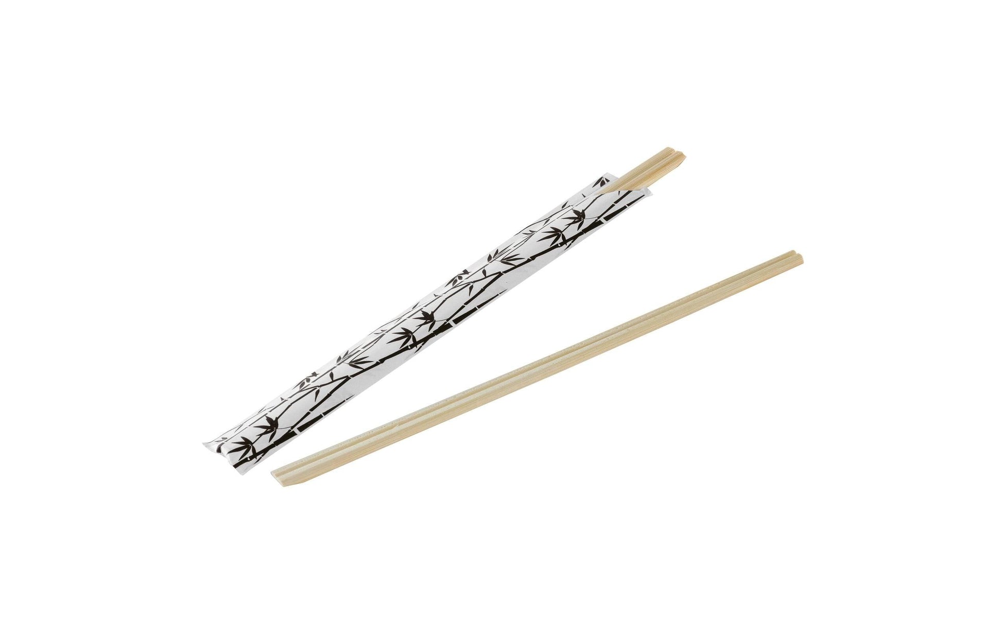 Paderno Essstäbchen – 50 Paar, 21 cm, Bambus, Braun