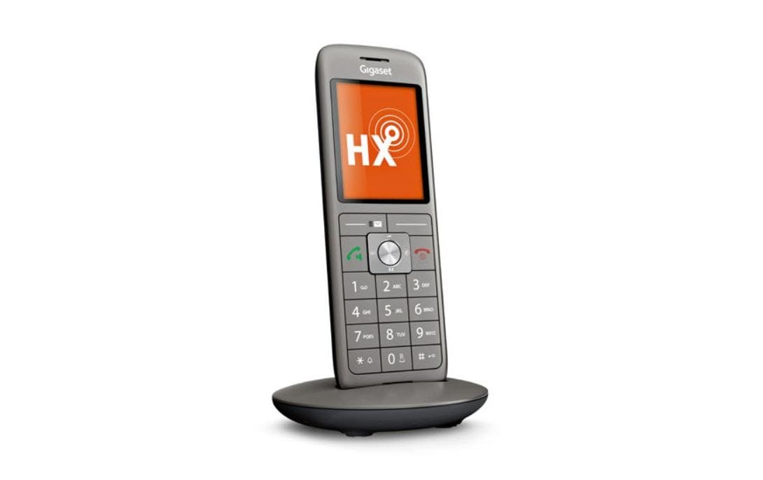 Gigaset CL660 HX – DECT-Telefon mit Basis, 2,4", freisprechen, anthrazit