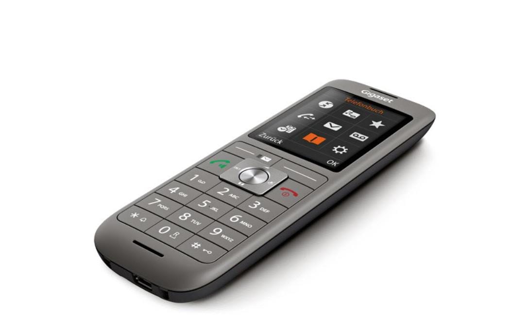 Gigaset CL660 HX – DECT-Telefon mit Basis, 2,4", freisprechen, anthrazit
