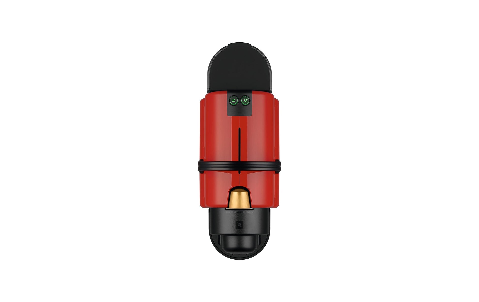 Krups Inissia XN1005 Kapselmaschine – für Nespresso-Kapseln, 19 bar, 0,7 l, Rot