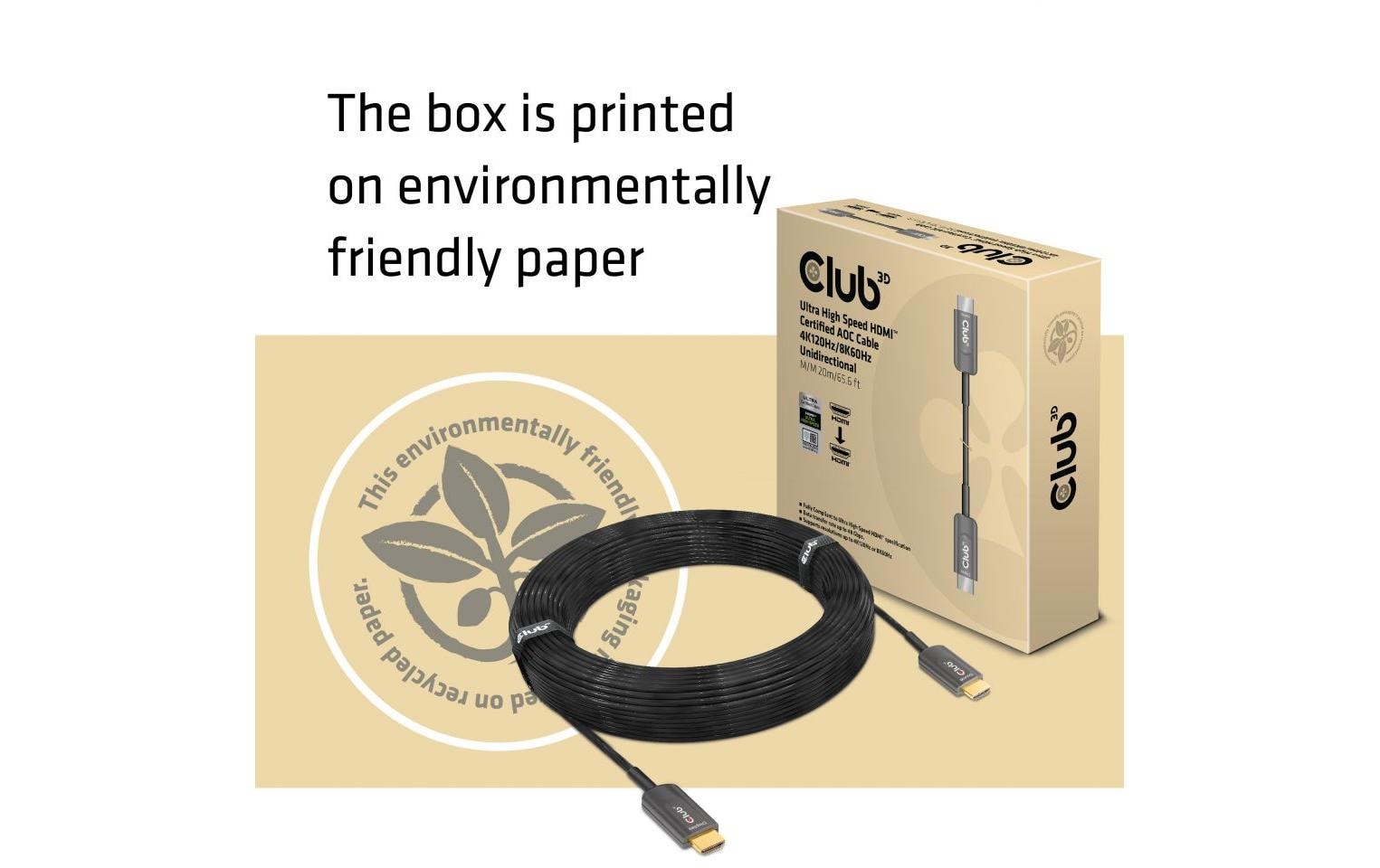 CLUB3D Club 3D HDMI-Kabel, Schwarz