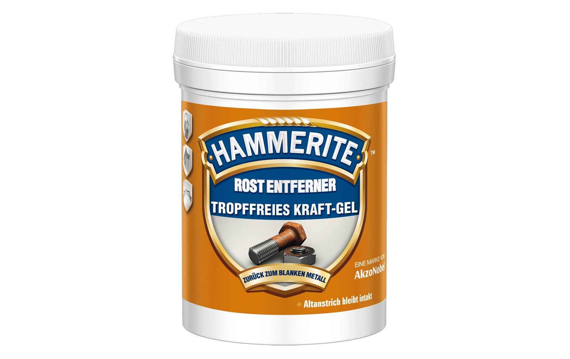 Hammerite Edelstahlpflege/-reiniger für Metall – Gel, Dose – 200 ml