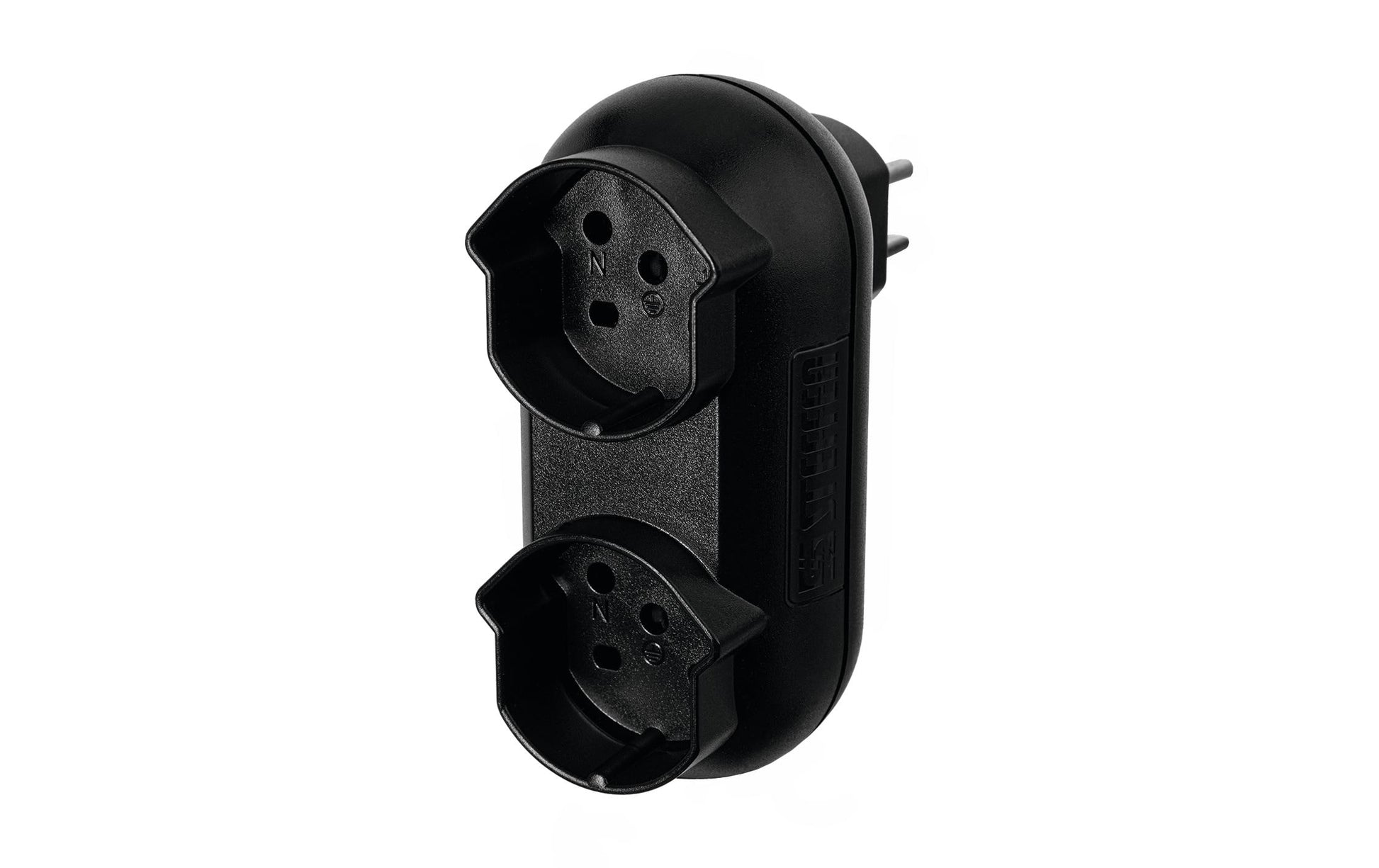 Steffen Adapterkabel, T15 zu 2×T15, 12 cm – schwarz