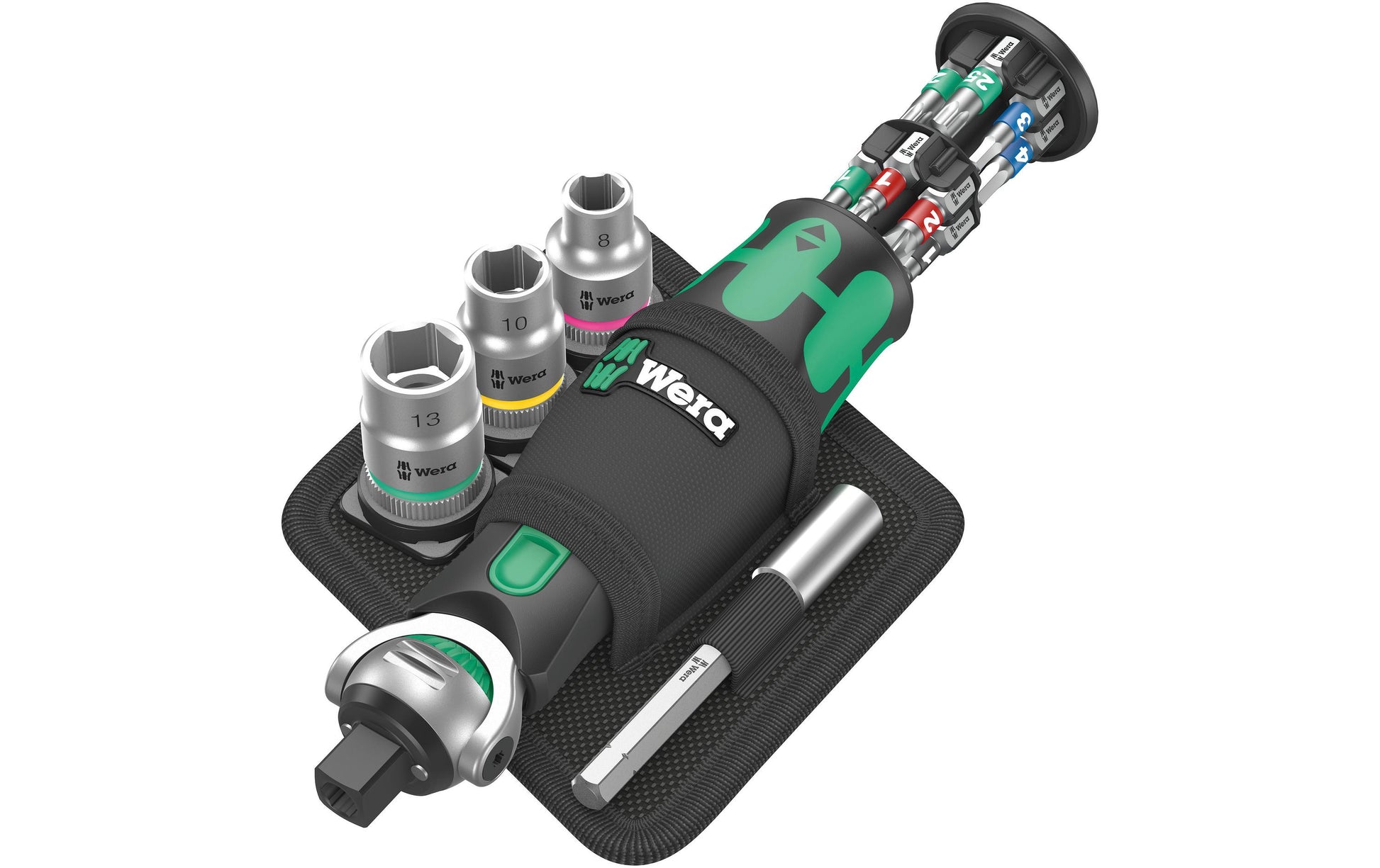 Wera Schraubendreher-Set Zyklop Pocket Set 2 – Antrieb 3/8" – 05004281001
