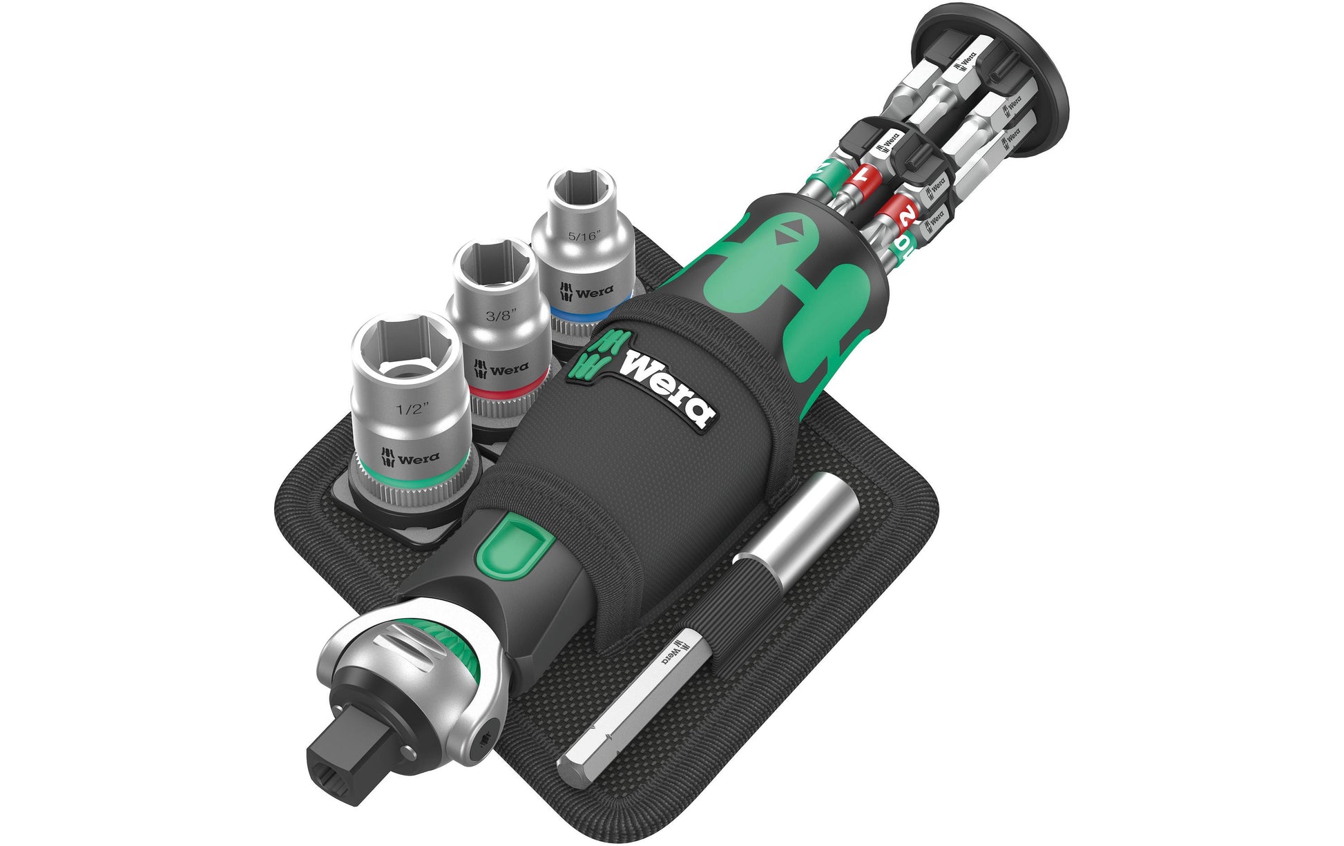 Wera Schraubendreher-Set Zyklop Pocket Imperial – Antrieb 3/8" – 05004283001
