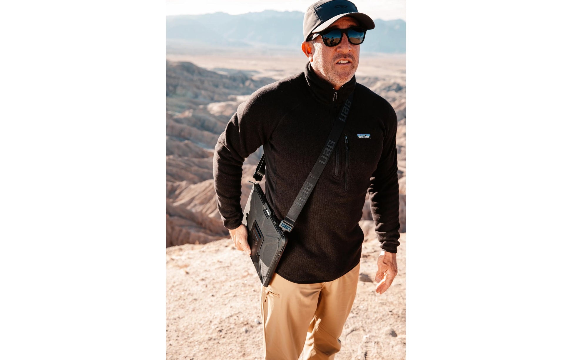 Urban Armor Gear UAG Schultergurt für UAG Tablet-Cases (Metropolis, Metropolis SE, Plasma, Scout) – Schwarz
