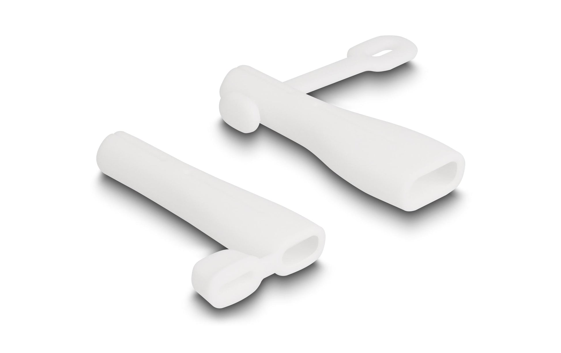 DeLOCK Staubschutz USB-A/USB-C (Stecker) – Silikon – Weiss – 2er-Set