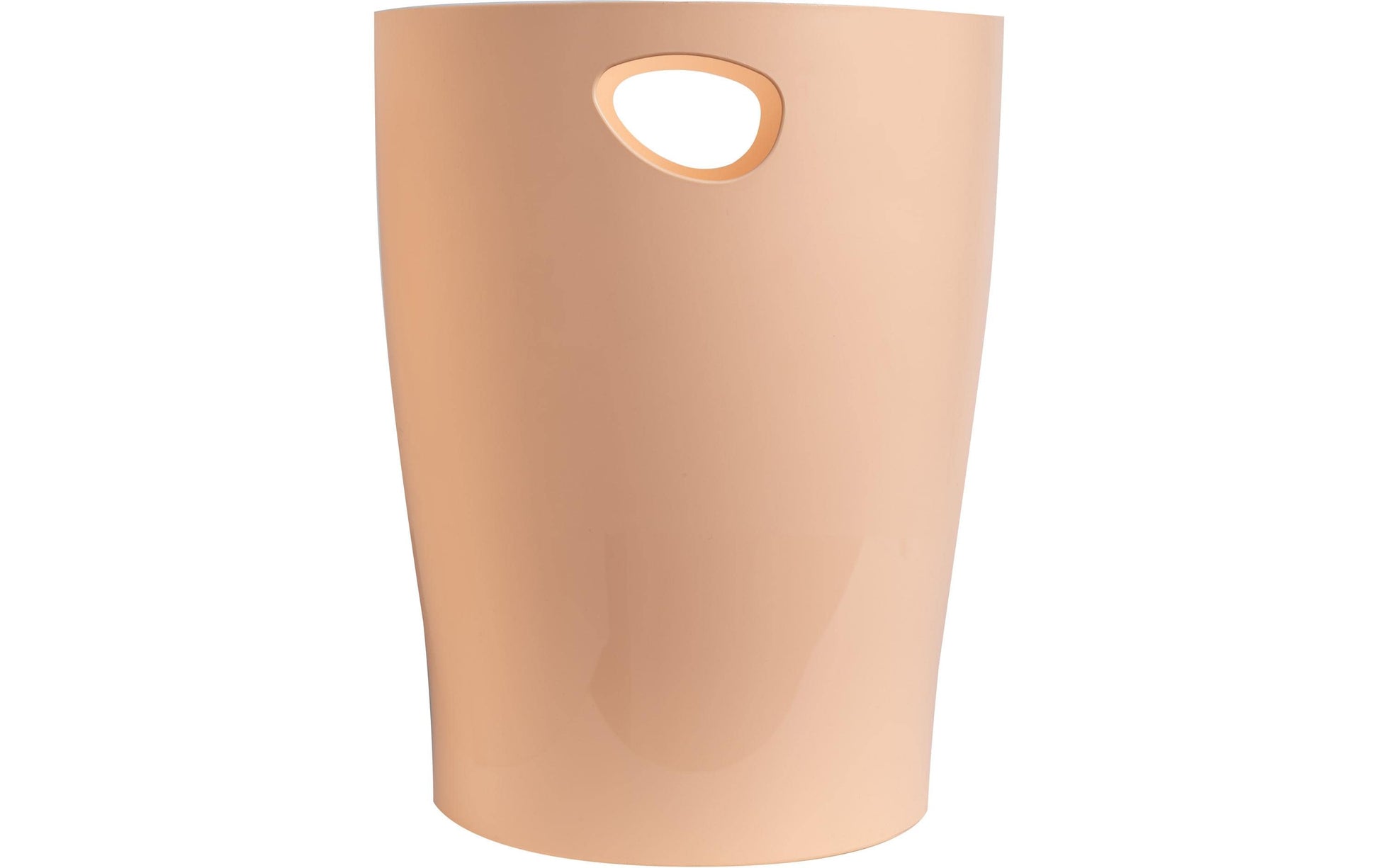 Exacompta Papierkorb Aquarel – 15 l – Kunststoff (PP), rund – korallenrot