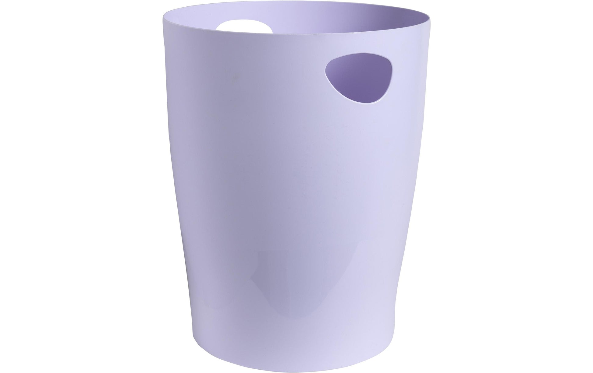 Exacompta Ecobin Papierkorb – 15 l – Kunststoff (PP), rund – Malve