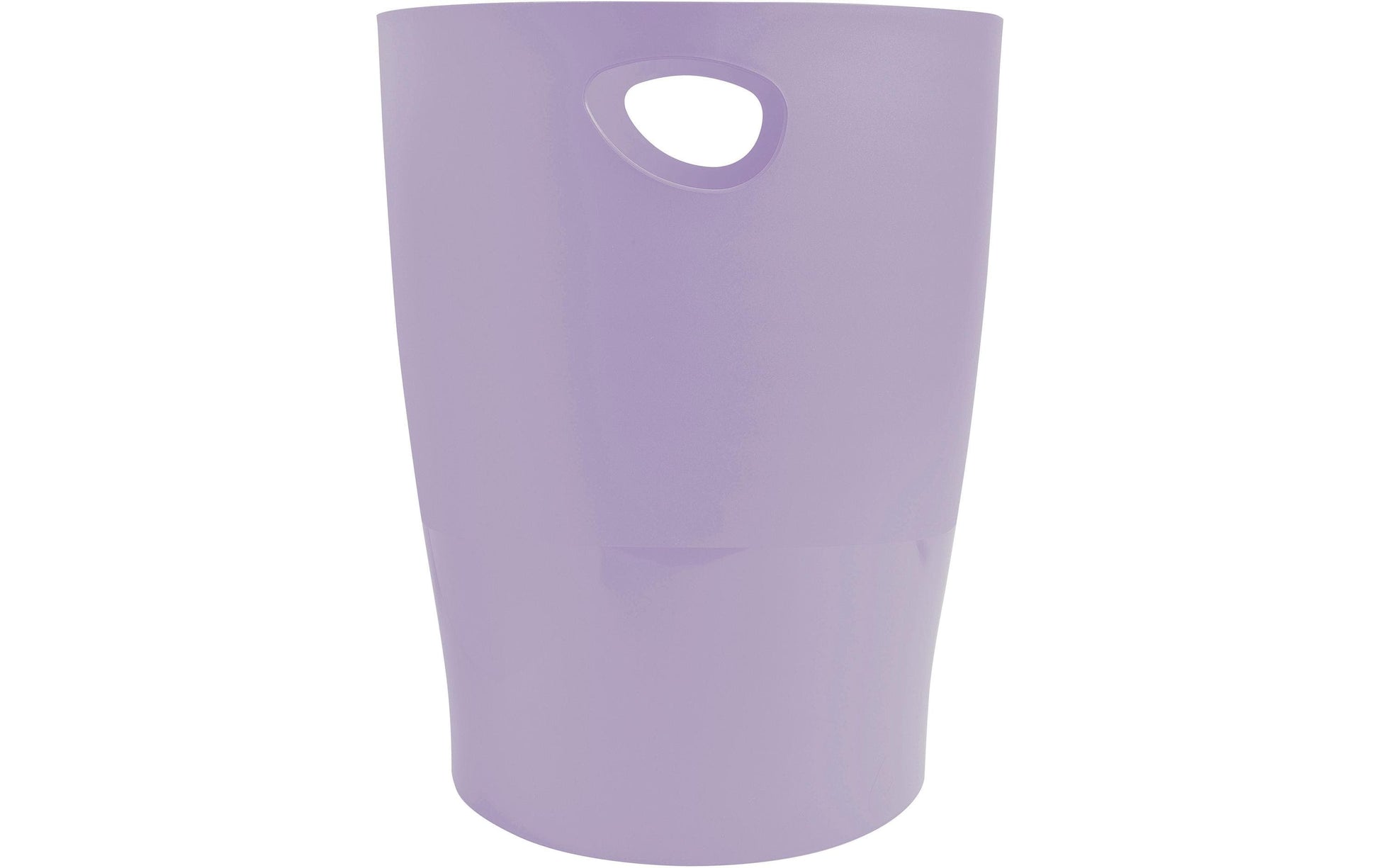 Exacompta Ecobin Papierkorb – 15 l – Kunststoff (PP), rund – Malve