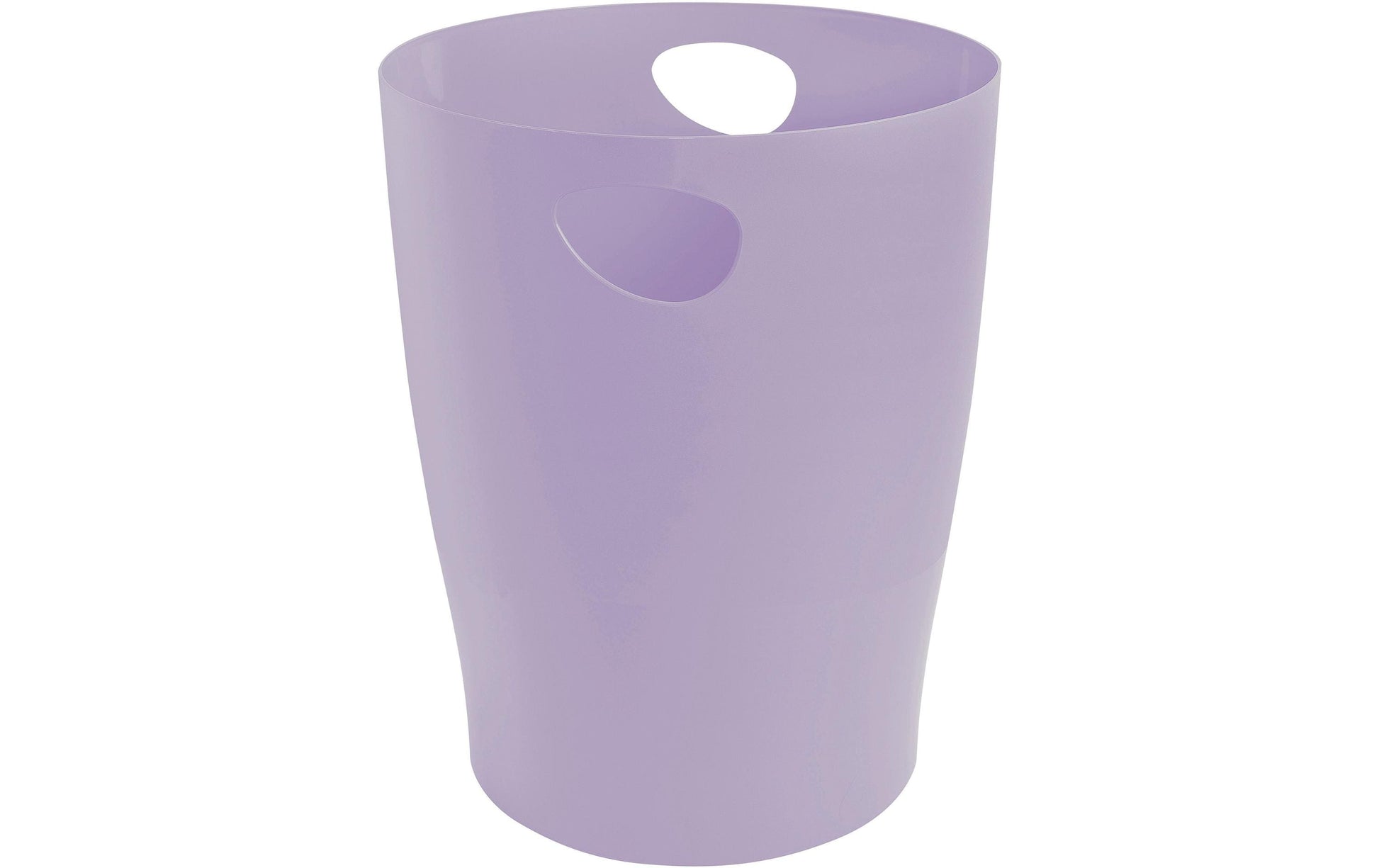 Exacompta Ecobin Papierkorb – 15 l – Kunststoff (PP), rund – Malve