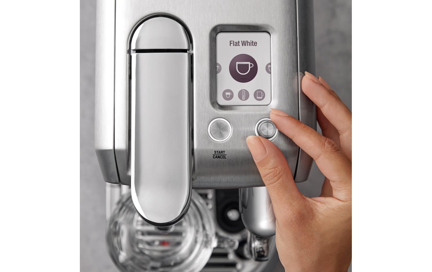 Sage Creatista Plus SNE800BSS4QEU1 Kapselmaschine – für Nespresso, 1,5 l, silber