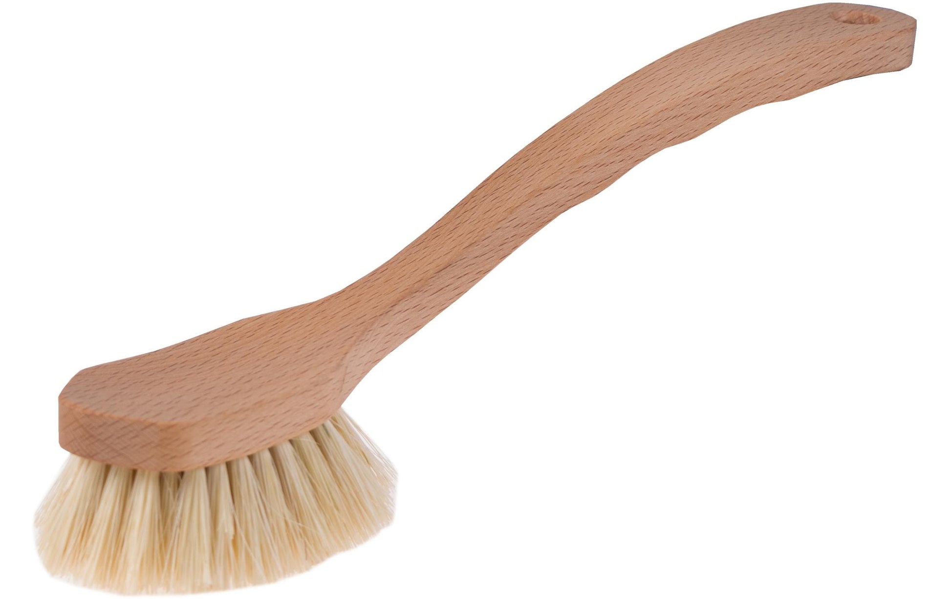 Edi Baur Abwaschbürste Pure – pflanzliche Faser, Buche, 25 cm, hellbraun, FSC